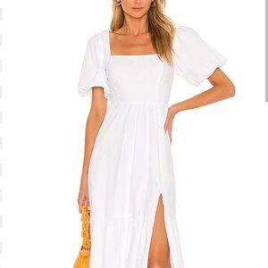 ASTR the Label Tiered Puff Sleeve Dress